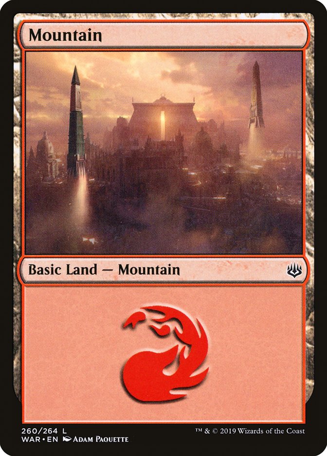 Mountain (260) [War of the Spark] - Magic: The Gathering - Card Brawlers | Quebec | Canada |