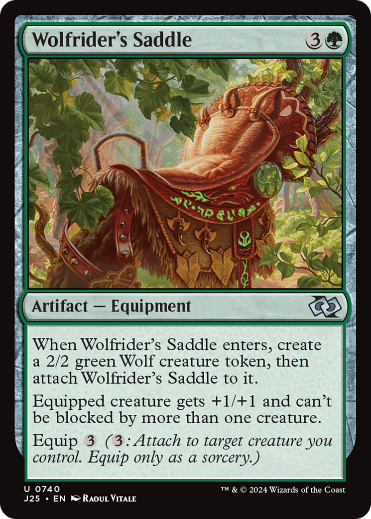 Wolfrider's Saddle [Foundations Jumpstart] - Magic: The Gathering - Card Brawlers | Quebec | Canada |