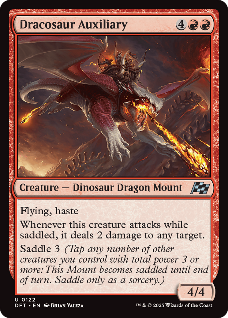 Dracosaur Auxiliary [Aetherdrift] - Magic: The Gathering - Card Brawlers | Quebec | Canada |