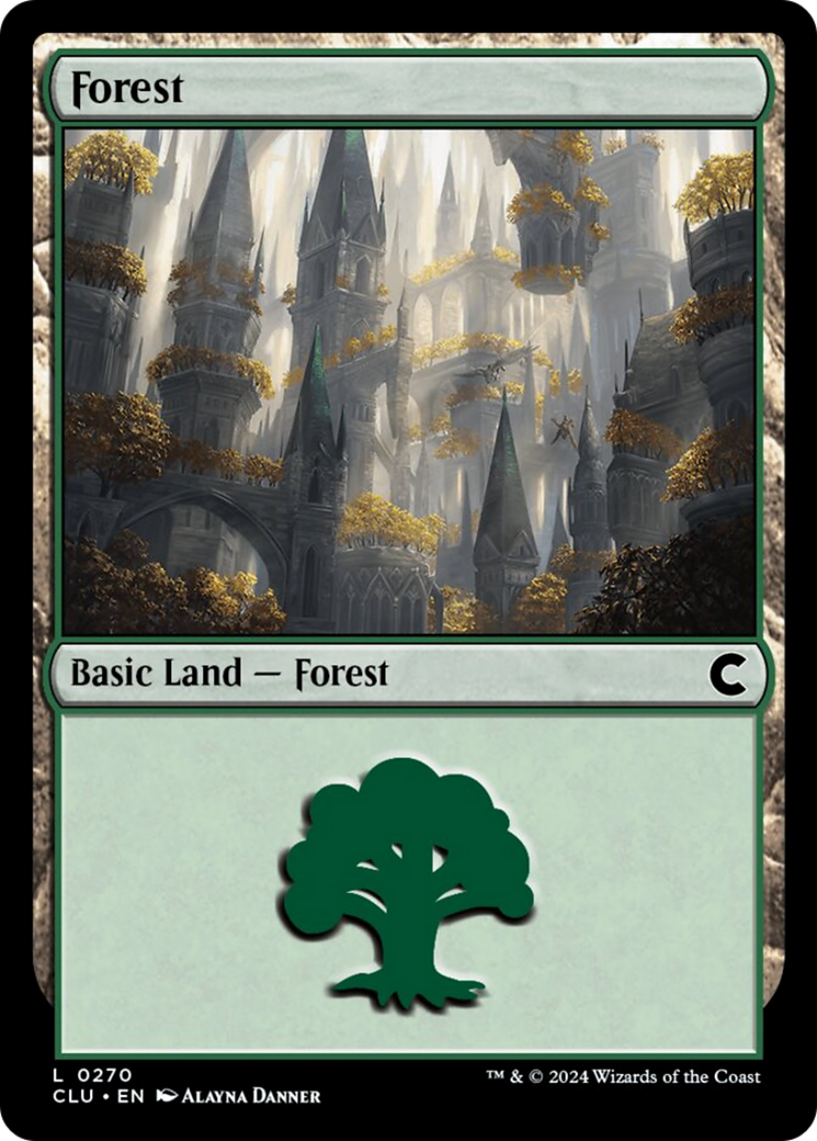 Forest (0270) [Ravnica: Clue Edition] - Magic: The Gathering - Card Brawlers | Quebec | Canada |