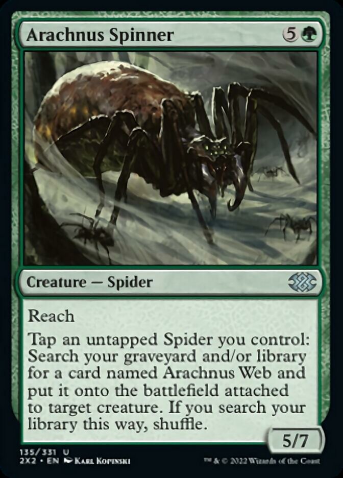 Arachnus Spinner [Double Masters 2022] - Magic: The Gathering - Card Brawlers | Quebec | Canada |