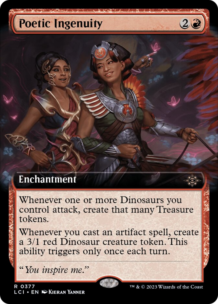 Poetic Ingenuity (Extended Art) [The Lost Caverns of Ixalan] - Magic: The Gathering - Card Brawlers | Quebec | Canada |
