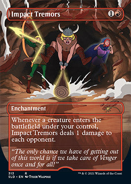 Impact Tremors (Borderless) [Secret Lair Drop Series] - Magic: The Gathering - Card Brawlers | Quebec | Canada |