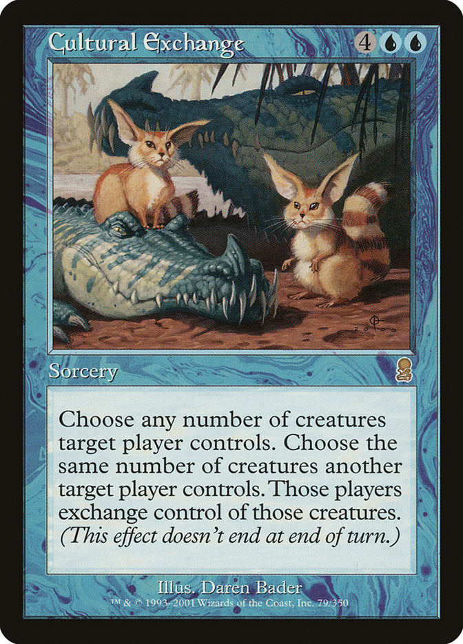 Cultural Exchange [Odyssey] - Magic: The Gathering - Card Brawlers | Quebec | Canada |
