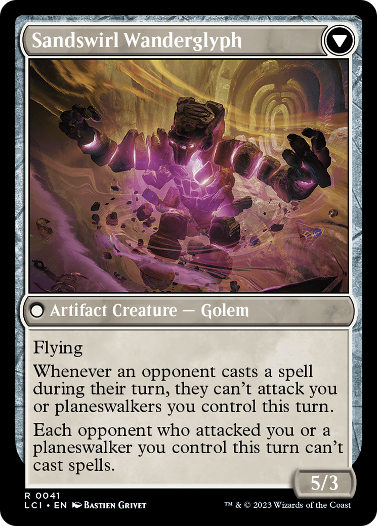 Unstable Glyphbridge // Sandswirl Wanderglyph [The Lost Caverns of Ixalan Prerelease Cards] - Magic: The Gathering - Card Brawlers | Quebec | Canada |