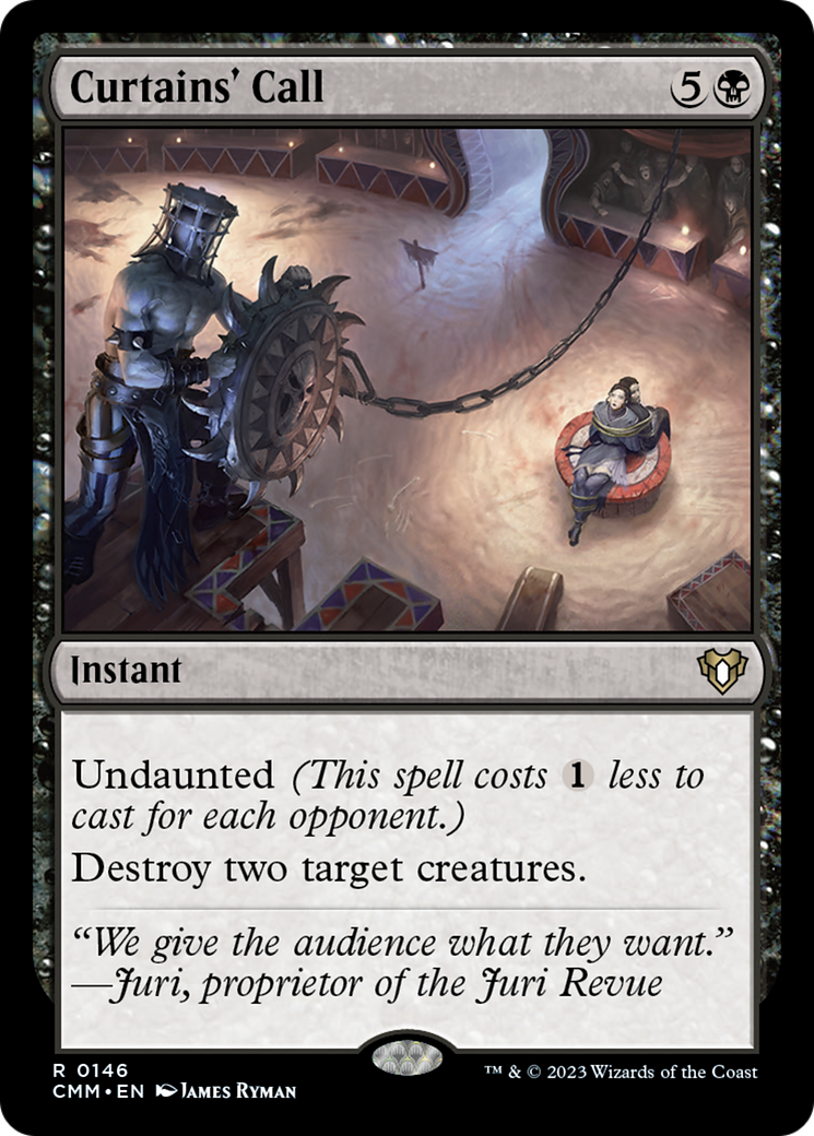 Curtains' Call [Commander Masters] - Magic: The Gathering - Card Brawlers | Quebec | Canada |