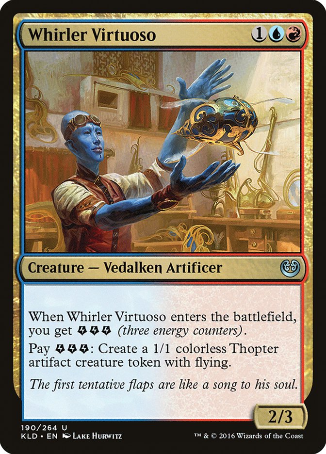 Whirler Virtuoso [Kaladesh] - Magic: The Gathering - Card Brawlers | Quebec | Canada |