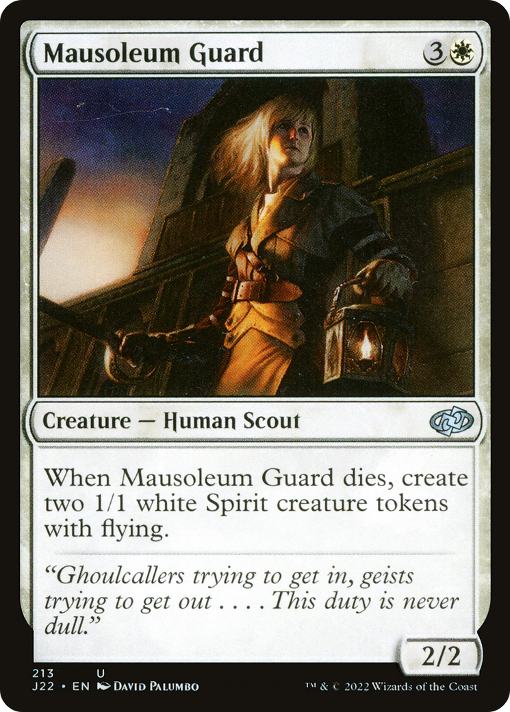 Mausoleum Guard [Jumpstart 2022] - Magic: The Gathering - Card Brawlers | Quebec | Canada |