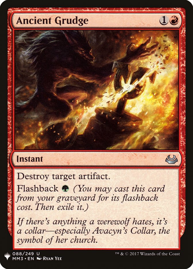 Ancient Grudge [Mystery Booster] - Magic: The Gathering - Card Brawlers | Quebec | Canada |