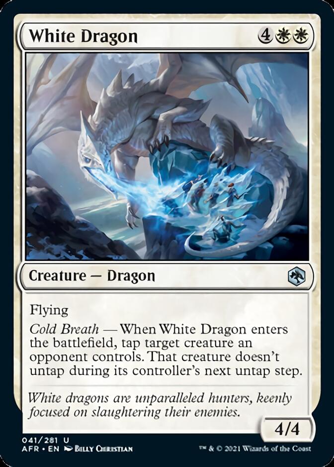 White Dragon [Dungeons & Dragons: Adventures in the Forgotten Realms] - Magic: The Gathering - Card Brawlers | Quebec | Canada |