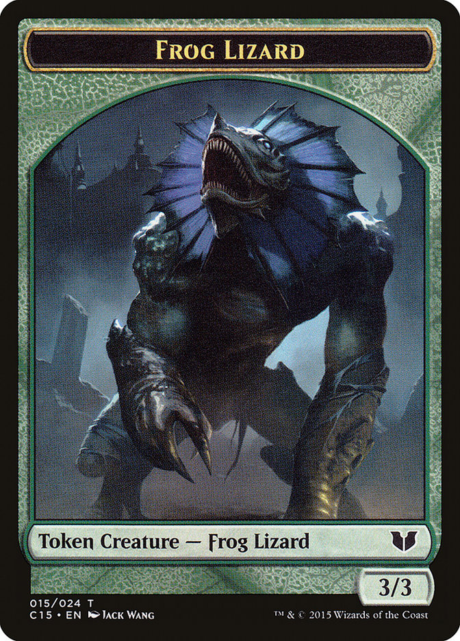 Frog Lizard // Germ Double-Sided Token [Commander 2015 Tokens] - Magic: The Gathering - Card Brawlers | Quebec | Canada |