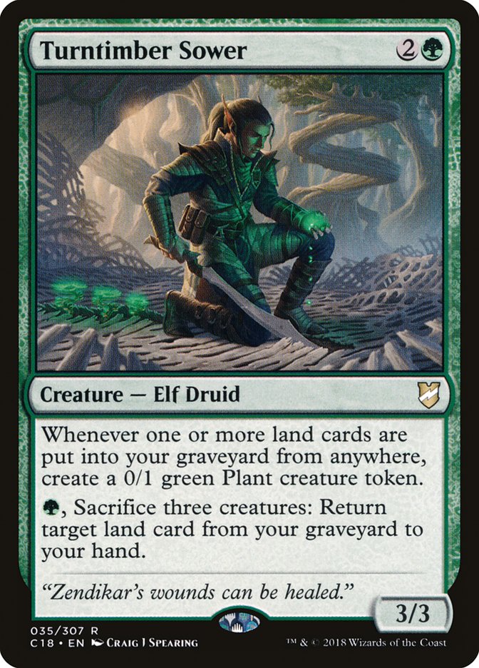 Turntimber Sower [Commander 2018] - Magic: The Gathering - Card Brawlers | Quebec | Canada |