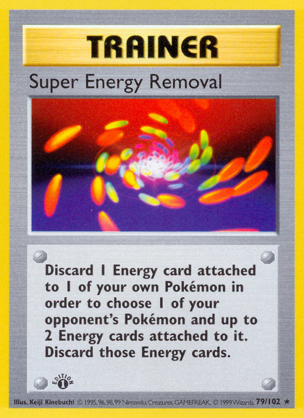 Super Energy Removal (79/102) (Shadowless) [Base Set 1st Edition] - Pokémon - Card Brawlers | Quebec | Canada |