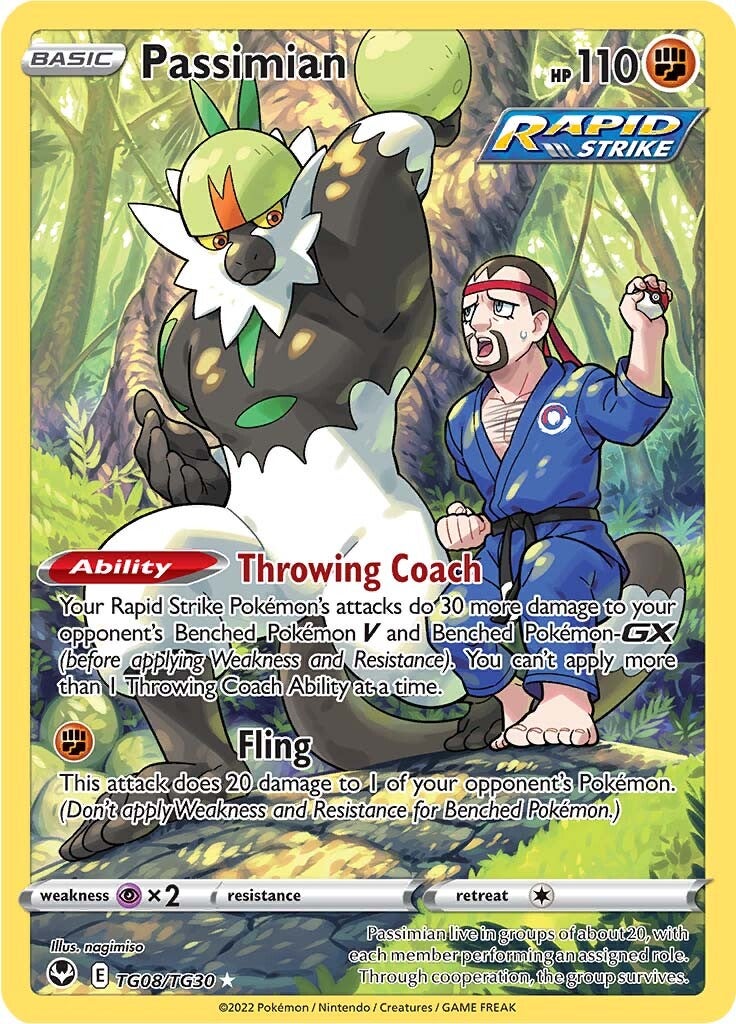Passimian (TG08/TG30) [Sword & Shield: Silver Tempest] - Pokémon - Card Brawlers | Quebec | Canada |