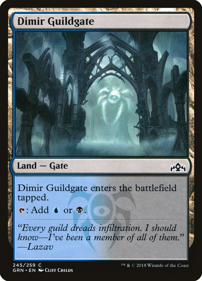 Dimir Guildgate (245/259) [Guilds of Ravnica] - Magic: The Gathering - Card Brawlers | Quebec | Canada |