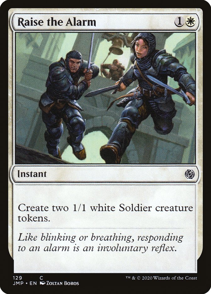 Raise the Alarm [Jumpstart] - Magic: The Gathering - Card Brawlers | Quebec | Canada |