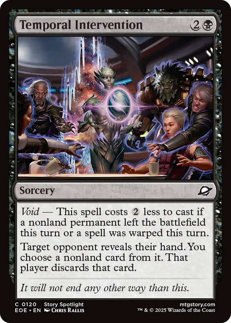 Temporal Intervention [Edge of Eternities] - Magic: The Gathering - Card Brawlers | Quebec | Canada |