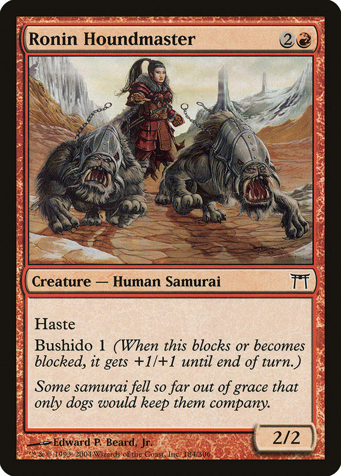 Ronin Houndmaster [Champions of Kamigawa] - Magic: The Gathering - Card Brawlers | Quebec | Canada |