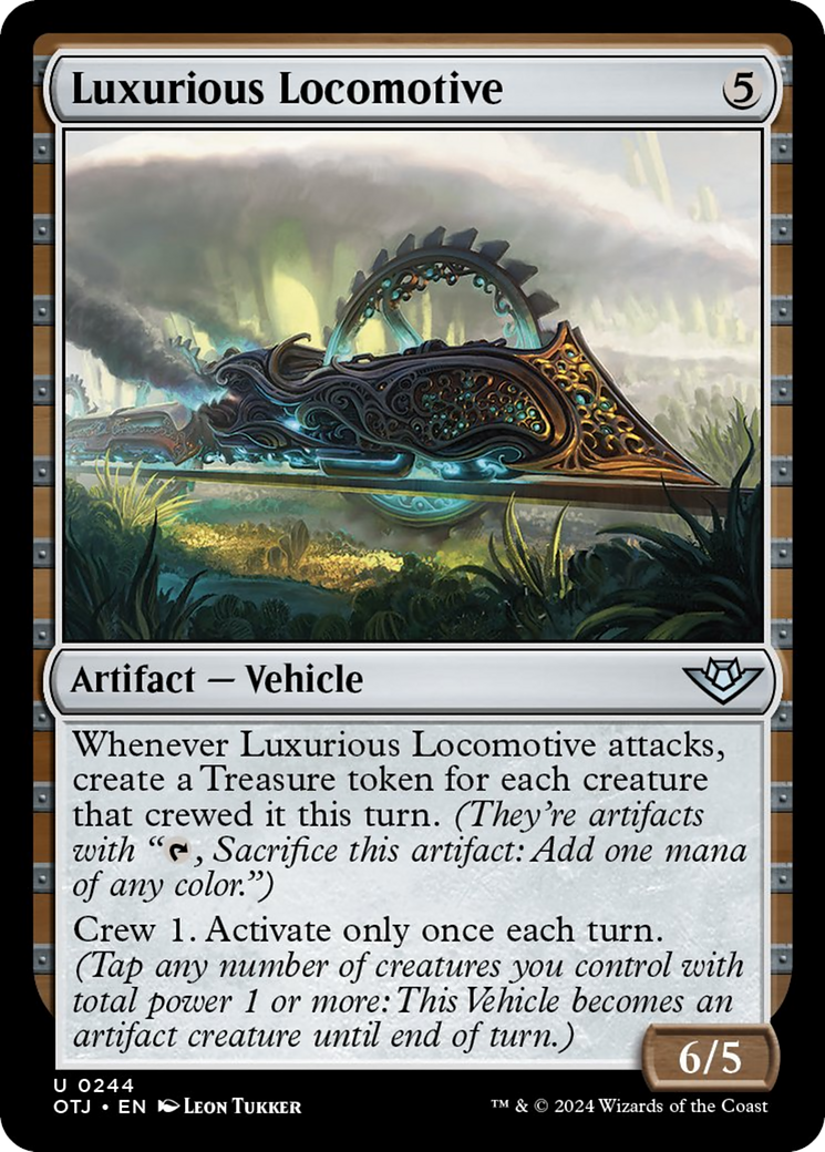 Luxurious Locomotive [Outlaws of Thunder Junction] - Magic: The Gathering - Card Brawlers | Quebec | Canada |