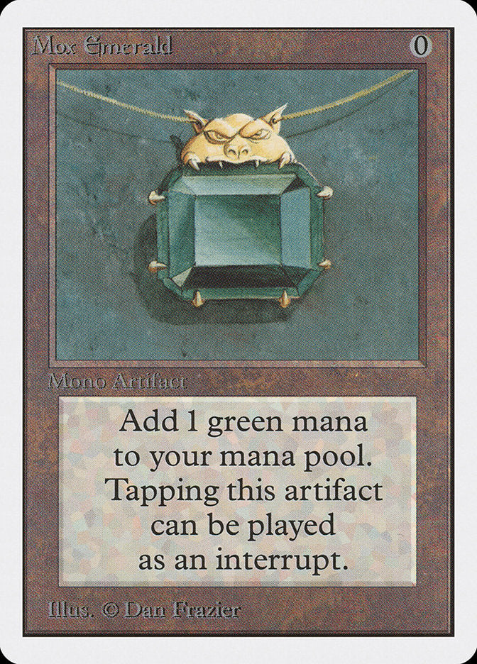 Mox Emerald [Unlimited Edition] - Magic: The Gathering - Card Brawlers | Quebec | Canada |