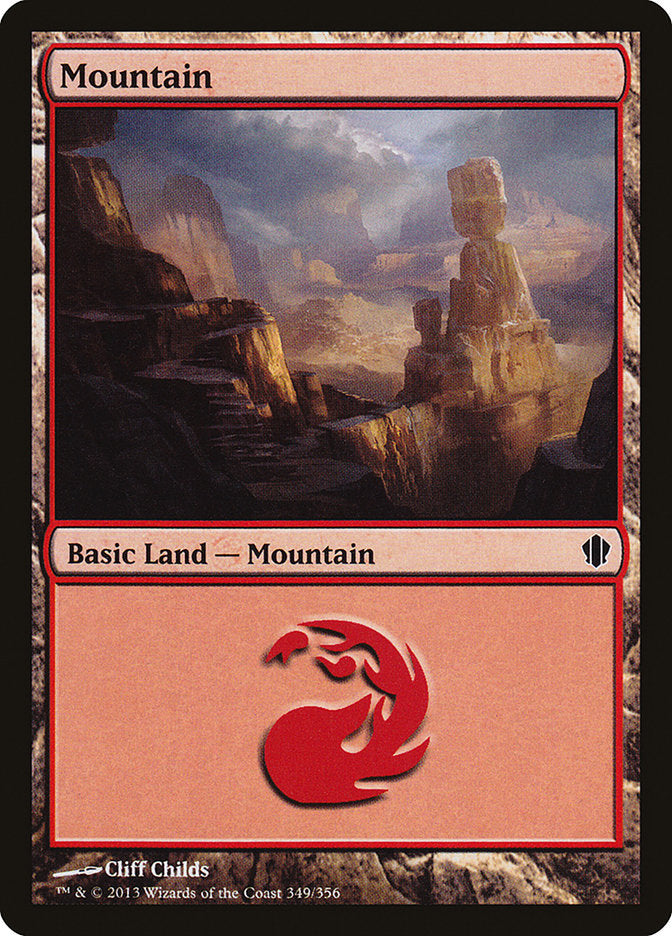 Mountain (349) [Commander 2013] - Magic: The Gathering - Card Brawlers | Quebec | Canada |