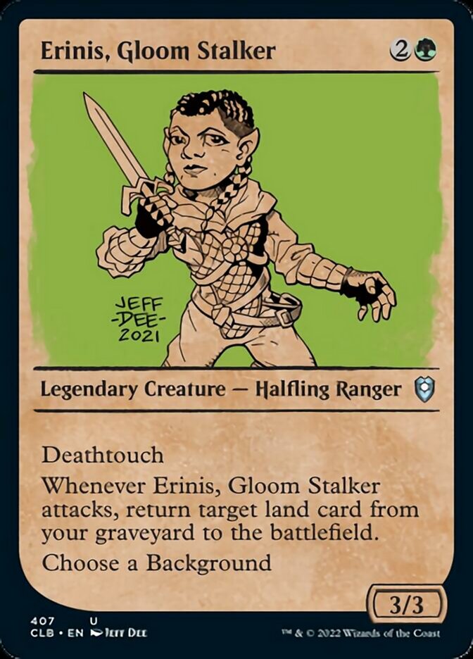 Erinis, Gloom Stalker (Showcase) [Commander Legends: Battle for Baldur's Gate] - Magic: The Gathering - Card Brawlers | Quebec | Canada |