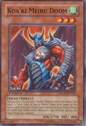 Koa'ki Meiru Doom [RGBT-EN026] Common - Yu-Gi-Oh! - Card Brawlers | Quebec | Canada |