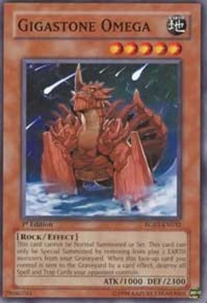 Gigastone Omega [RGBT-EN032] Common - Yu-Gi-Oh! - Card Brawlers | Quebec | Canada |