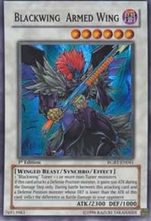 Blackwing Armed Wing [RGBT-EN041] Super Rare - Yu-Gi-Oh! - Card Brawlers | Quebec | Canada |
