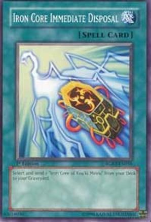 Iron Core Immediate Disposal [RGBT-EN056] Common - Yu-Gi-Oh! - Card Brawlers | Quebec | Canada |