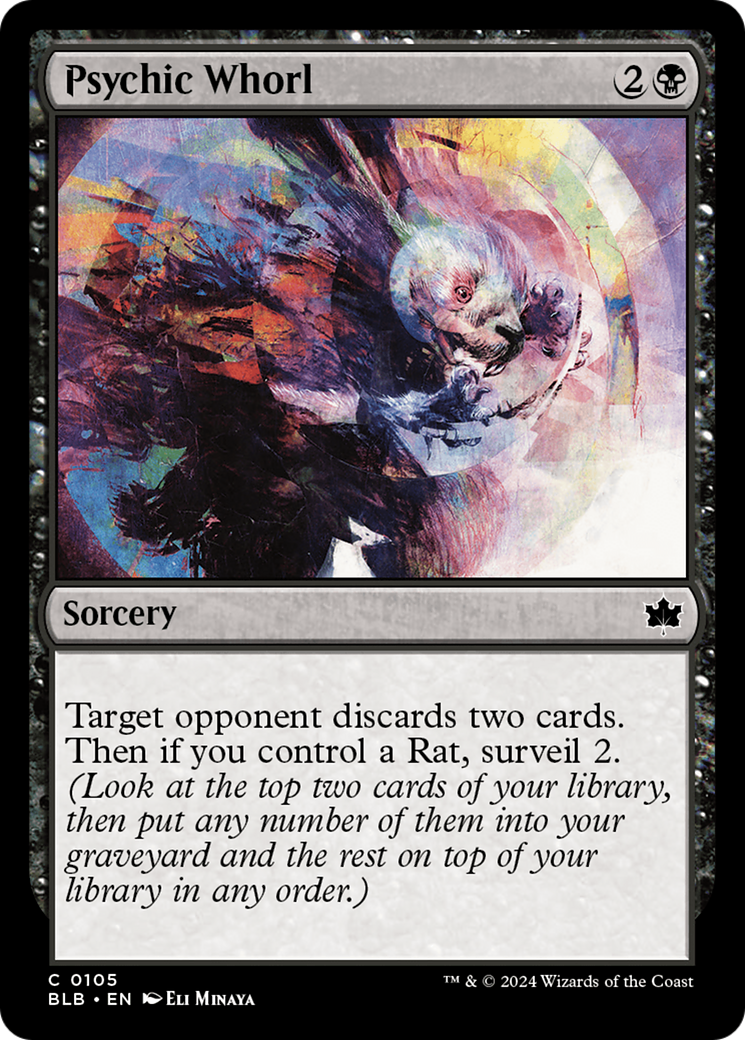Psychic Whorl [Bloomburrow] - Magic: The Gathering - Card Brawlers | Quebec | Canada |