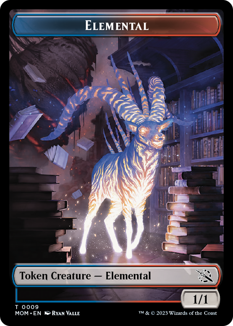 Elemental (9) // Phyrexian Hydra (12) Double-Sided Token [March of the Machine Tokens] - Magic: The Gathering - Card Brawlers | Quebec | Canada |