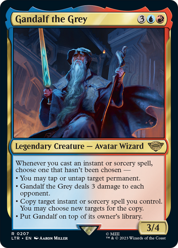 Gandalf the Grey [The Lord of the Rings: Tales of Middle-Earth] - Magic: The Gathering - Card Brawlers | Quebec | Canada |