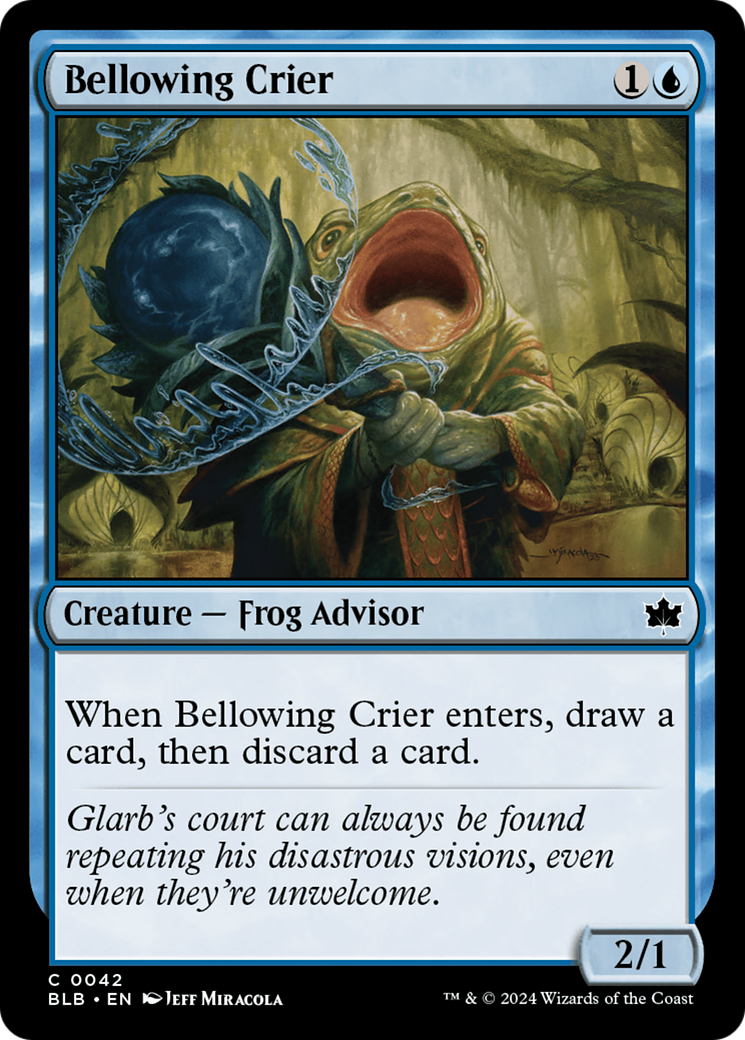 Bellowing Crier [Bloomburrow] - Magic: The Gathering - Card Brawlers | Quebec | Canada |