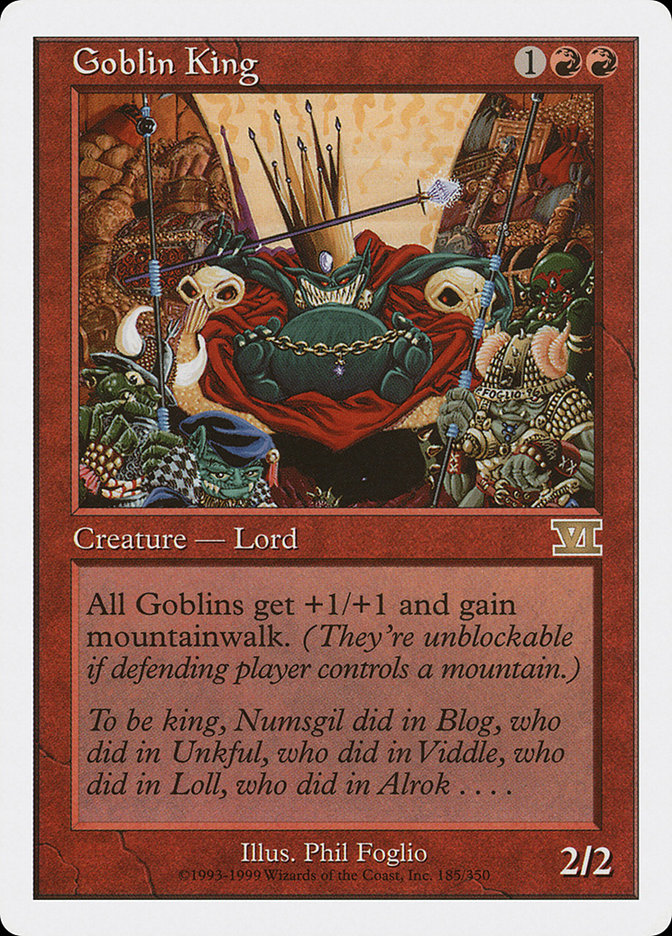 Goblin King [Classic Sixth Edition] - Magic: The Gathering - Card Brawlers | Quebec | Canada |