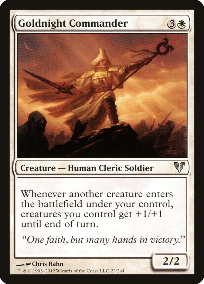 Goldnight Commander [Avacyn Restored] - Magic: The Gathering - Card Brawlers | Quebec | Canada |