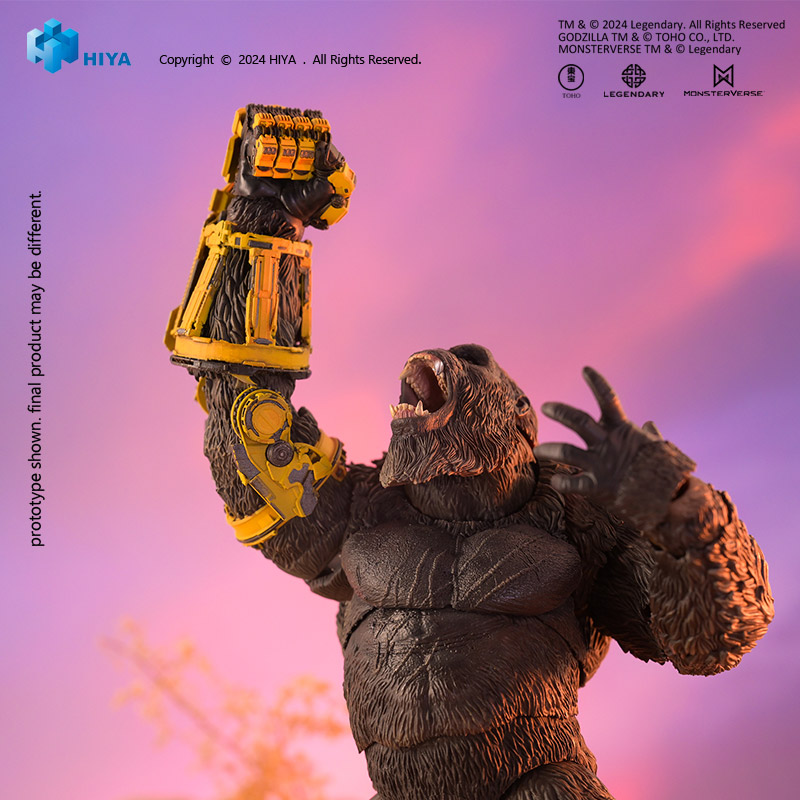 Hiya Toys - Godzilla X Kong - The New Empire - Kong B.E.A.S.T. Glove Version - (PREORDER) March 15, 2027