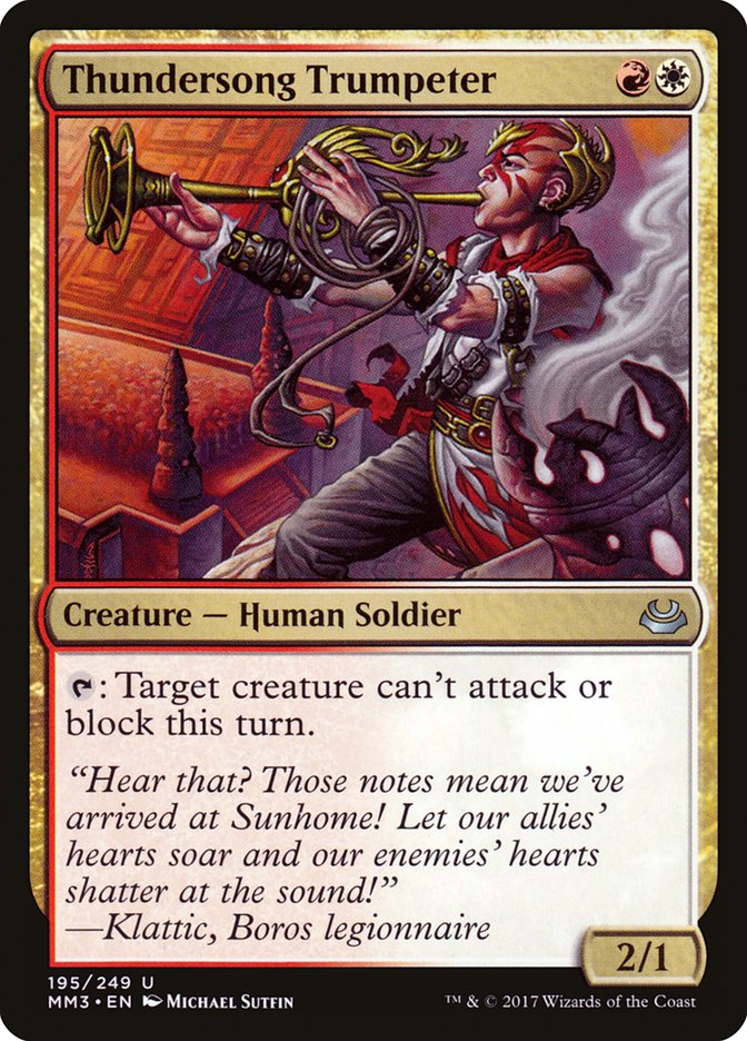 Thundersong Trumpeter [Modern Masters 2017] - Magic: The Gathering - Card Brawlers | Quebec | Canada |