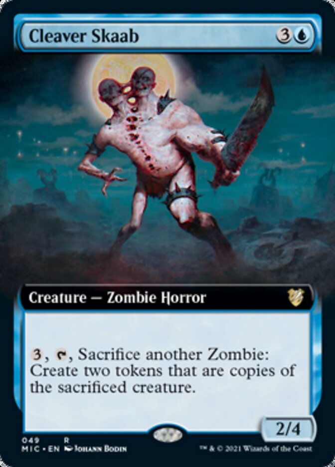 Cleaver Skaab (Extended Art) [Innistrad: Midnight Hunt Commander] - Magic: The Gathering - Card Brawlers | Quebec | Canada |