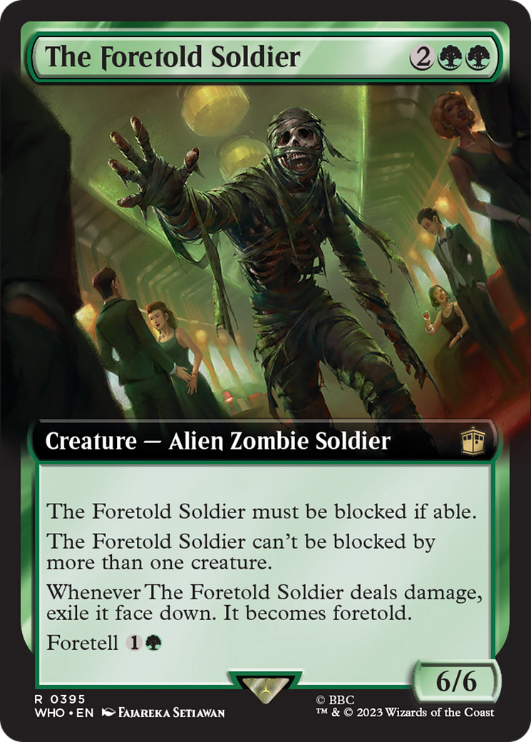 The Foretold Soldier (Extended Art) [Doctor Who] - Magic: The Gathering - Card Brawlers | Quebec | Canada |