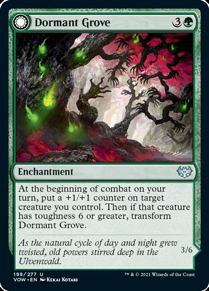 Dormant Grove // Gnarled Grovestrider [Innistrad: Crimson Vow] - Magic: The Gathering - Card Brawlers | Quebec | Canada |