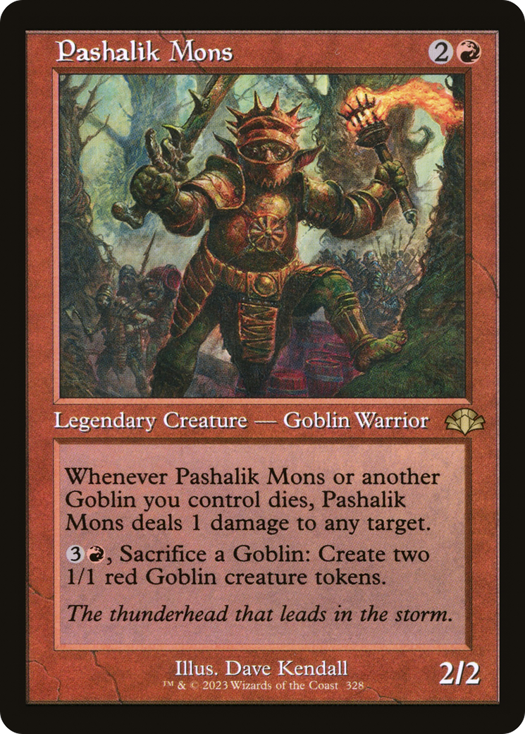 Pashalik Mons (Retro) [Dominaria Remastered] - Magic: The Gathering - Card Brawlers | Quebec | Canada |