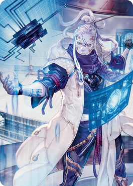 Tameshi, Reality Architect 2 Art Card [Kamigawa: Neon Dynasty Art Series] - Magic: The Gathering - Card Brawlers | Quebec | Canada |