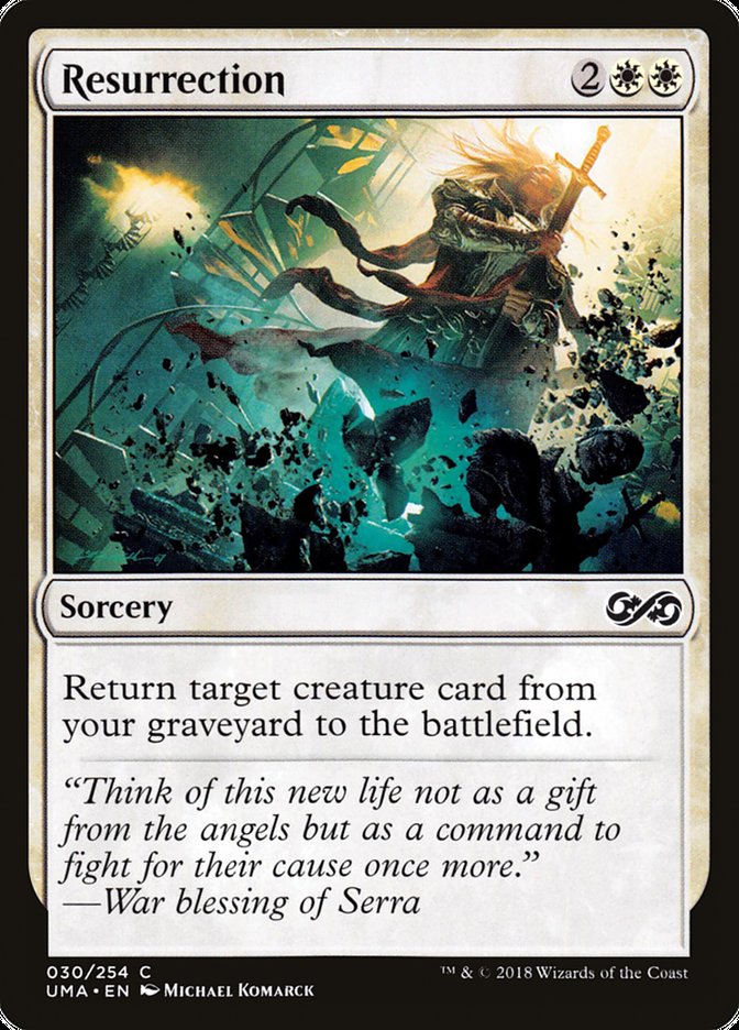 Resurrection [Ultimate Masters] - Magic: The Gathering - Card Brawlers | Quebec | Canada |