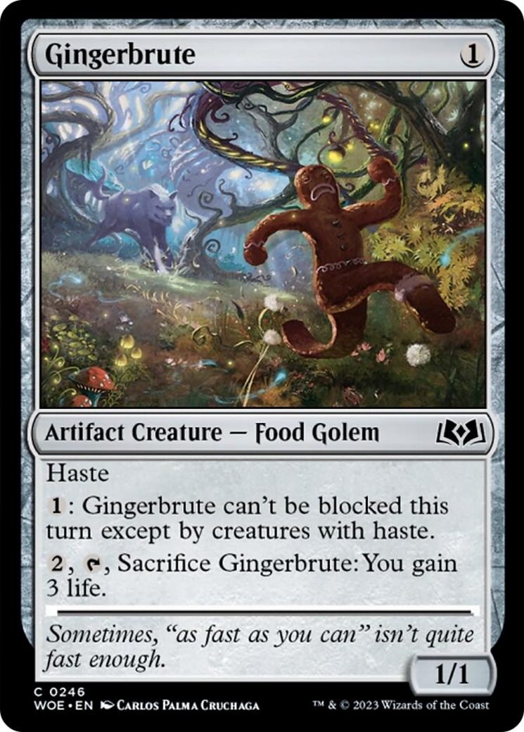 Gingerbrute [Wilds of Eldraine] - Magic: The Gathering - Card Brawlers | Quebec | Canada |