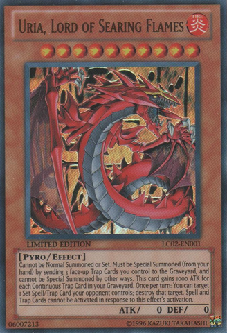 Uria, Lord of Searing Flames [LC02-EN001] Ultra Rare - Yu-Gi-Oh! - Card Brawlers | Quebec | Canada |