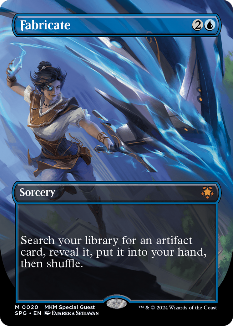 Fabricate (Borderless) [Murders at Karlov Manor Special Guests] - Magic: The Gathering - Card Brawlers | Quebec | Canada |