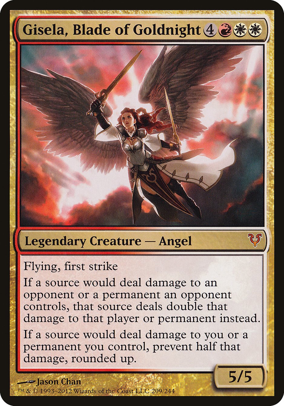 Gisela, Blade of Goldnight (Oversized) [Open the Helvault] - Magic: The Gathering - Card Brawlers | Quebec | Canada |