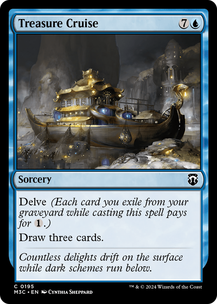Treasure Cruise (Ripple Foil) [Modern Horizons 3 Commander] - Magic: The Gathering - Card Brawlers | Quebec | Canada |