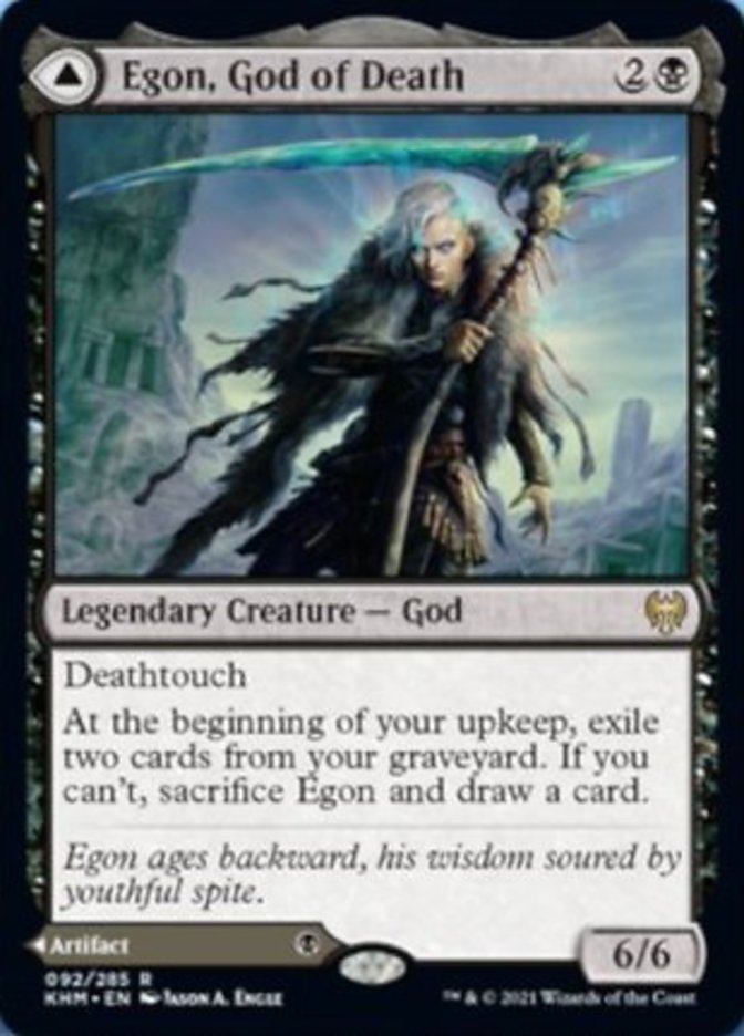 Egon, God of Death // Throne of Death [Kaldheim] - Magic: The Gathering - Card Brawlers | Quebec | Canada |